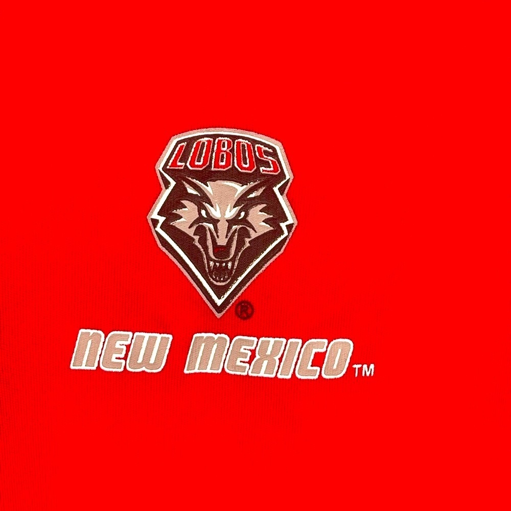 New Mexico Lobos Red Long Sleeve Quarter-Zip Shirt - Picture 5 of 6